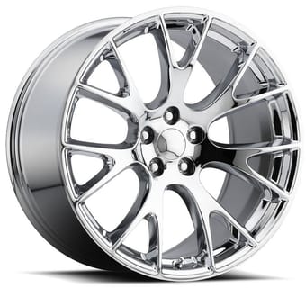 Factory Reproductions Replica Dodge Hellcat Jeep FR70 Replica Wheel Chrome