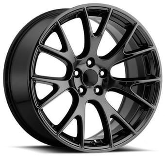 Factory Reproductions Replica Dodge Hellcat FR70 Replica Wheel Gloss Black
