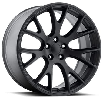 Factory Reproductions Replica Dodge Ram Hellcat FR70 Replica Wheel Satin Black FR70
