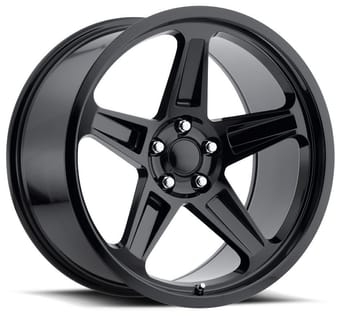 Factory Reproductions Replica Dodge Demon FR73 Replica Wheel Gloss Black