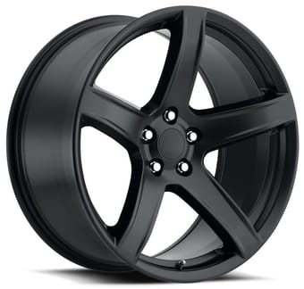 Factory Reproductions Replica Dodge Hellcat HC2 FR77 Replica Wheel Satin Black