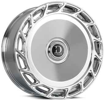 24x10 dolce luxury bigboy chrome 6x135 6x5.5/139.7 35mm - image