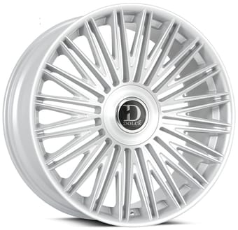 24x9 dolce luxury vulto gloss silver brushed 5x112 | 5x114.3/4.5 35mm - image