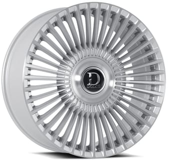 Dolce Luxury Trento Gloss Silver Brushed