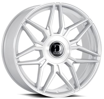 Dolce Luxury Verona Gloss Silver Brushed
