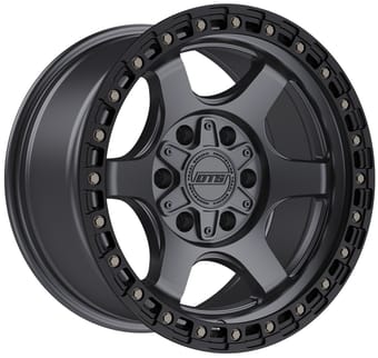 Dropstars 604 Anthracite w/ Black Ring