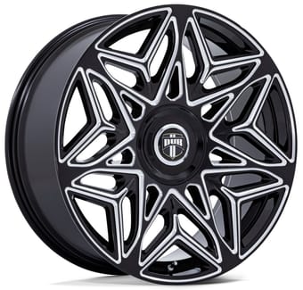 Dub DC274 Anomaly Gloss Black Milled