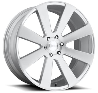 Dub 8-Ball Brushed Gloss Silver