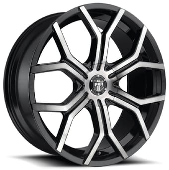 Dub Royalty Gloss Black Machined w/ DDT
