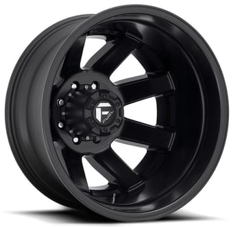 20x8.25 fuel off-road maverick satin black dually rear outer d436 8x200 -201mm 142 c.b. - image
