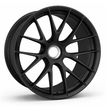 17x7.5 element forged cl-3 satin black (full forged) (custom) - image