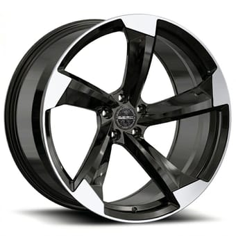 20x10 element forged fs-1 gloss black machined (full forged) (custom) - image