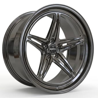 17x7.5 element forged fs-4 black chrome pvd (full forged) (custom) - image