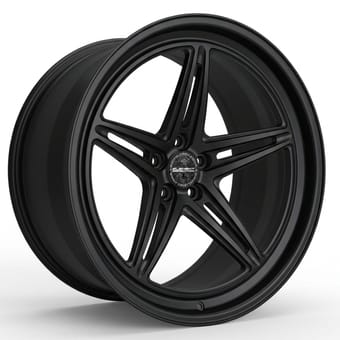 17x7.5 element forged fs-4 satin black (full forged) (custom) - image