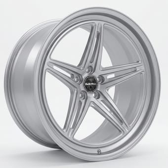 17x7.5 element forged fs-4 satin silver (full forged) (custom) - image