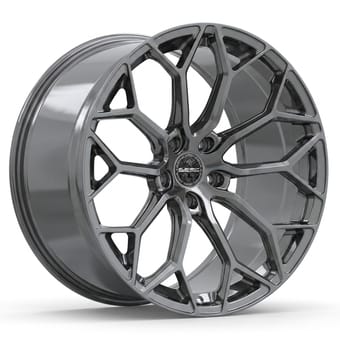 17x7.5 element forged me-3 gloss gunmetal (full forged) (custom) - image