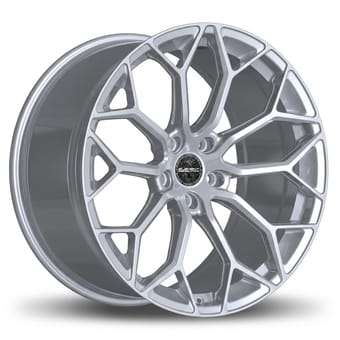 22x8 element forged me-3 gloss silver (full forged) (custom) - image