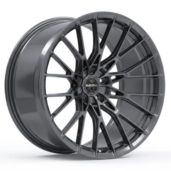 17x7.5 element forged me-9 gloss gunmetal (full forged) (custom) - image