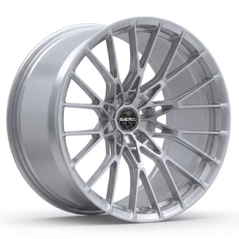 17x7.5 element forged me-9 gloss silver (full forged) (custom) - image
