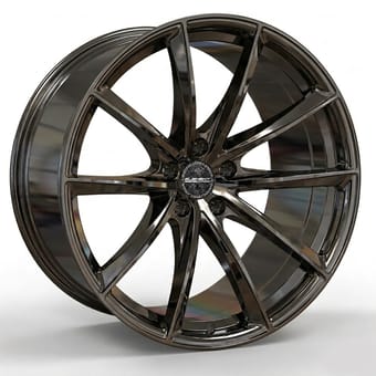 17x7.5 element forged ms-4 black chrome pvd (full forged) (custom) - image