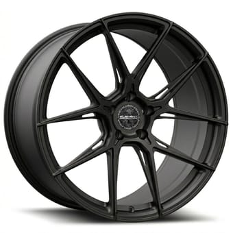 22x8 element forged sf-8 satin black (full forged) (custom) - image