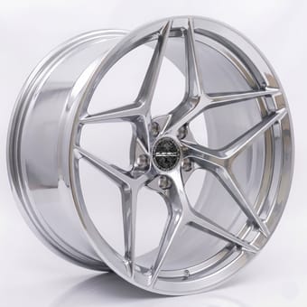 20x8.5 element forged sf-11 polished w/ clear coat (full forged) (custom) - image