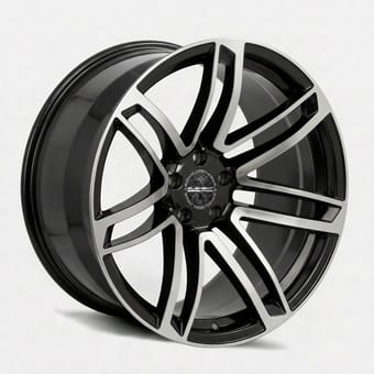 17x7.5 element forged ssv-1 gloss black w/ machined face (full forged) (custom) - image