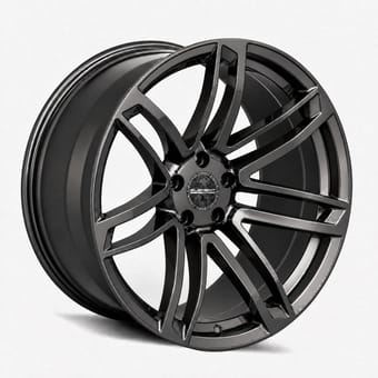 17x7.5 element forged ssv-1 black chrome pvd (full forged) (custom) - image