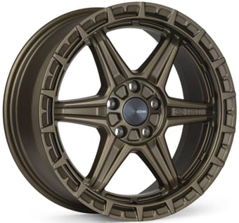 17x7.5 enkei trail-f-ovl matte bronze 5x114.3/4.5 35mm - image