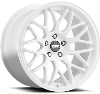 19x10.5 esr ap1 gloss white 5x114.3/4.5 22mm - image