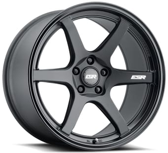 ESR AP6 Matte Black w/ Gloss Black Lip