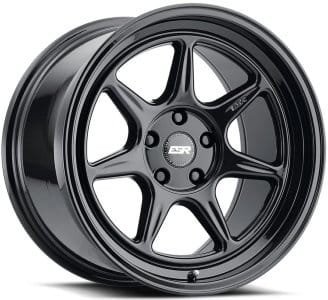 19x11 esr cr7 gloss black 5x4.25/108 25mm (custom) - image
