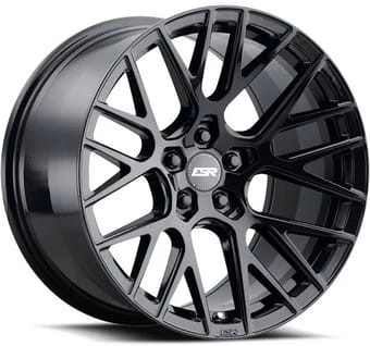 19x8.5 esr rf11 gloss black (rotary forged) 5x4.25/108 30mm (custom) - image