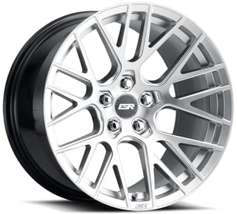 18x10.5 esr rf11 hyper silver 5x120 22mm (rotary forged) - image