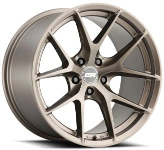 18x8.5 esr rf2 matte bronze (rotary forged) 5x4.5/114.3 30mm - image