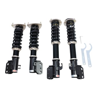 bc racing br series coilover 1997-2002 subaru impreza wrx w/ rear camber plates f-01-br-rc - image