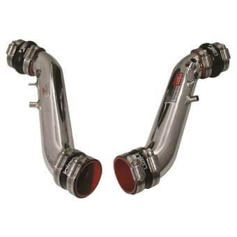 injen 90-96 pipe only intake system 300z non turbo polished short ram intake is1981p - image