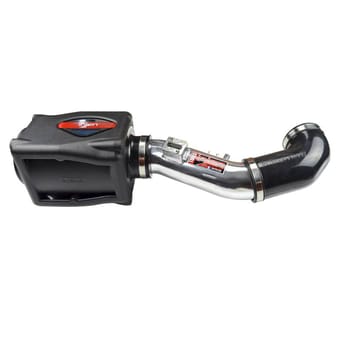 injen 05-06 tundra / sequoia 4.7l v8 w/ power box polished power-flow air intake system pf2019p - image