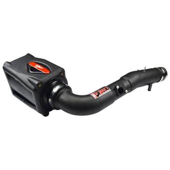 injen 06-09 fj 4.0l v6 w/ power box wrinkle black power-flow air intake system pf2057wb - image