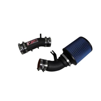 injen 96-98 4runner / tacoma 3.4l v6 only wrinkle black power-flow air intake system pf2050wb - image