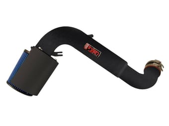 injen 00-04 dakota 4.7l v8 (w/o cruise control) power-flow (incl. diamond plate heat shield) wrinkle pf8026wb - image