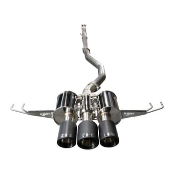 injen 17-21 honda civic type r 2.0l turbo 3in 304ss cat-back exhaust ses1583cf - image