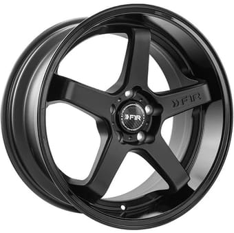 F1R FC5 Matte Black w/ Gloss Black Lip