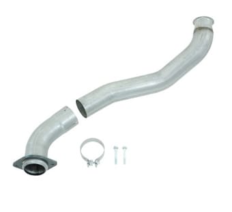 mbrp 08-10 ford 6.4l powerstroke turbo downpipe al fal455 - image