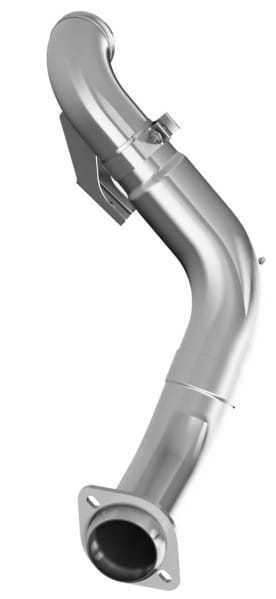 mbrp 2015 ford f250/350/450 6.7l 4in down pipe aluminized fal460 - image