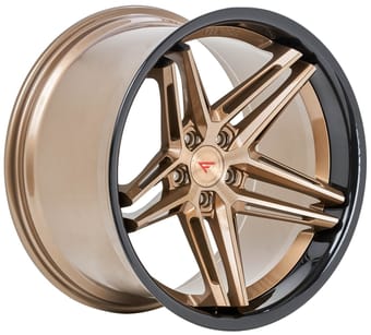 Ferrada CM1 Brushed Cobre w/ Gloss Black Lip