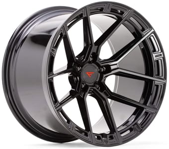 20x9 ferrada xtf10 obsidian black 5x112 25mm - image