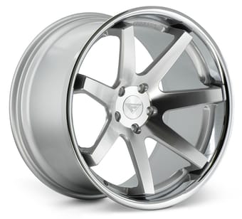 Ferrada FR1 Machine Silver w/ Chrome Lip