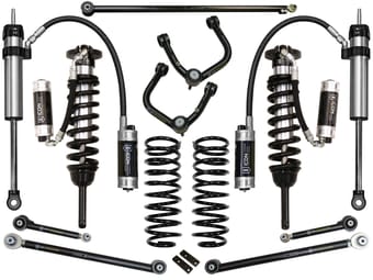 icon 03-09 4runner/fj 0-3.5" stage 7 suspension system w tubular uca k53057t - image