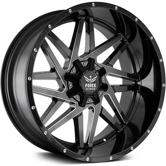 Force Off-Road F01 Black Milled